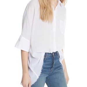 Free People Best of Me Button Down Top